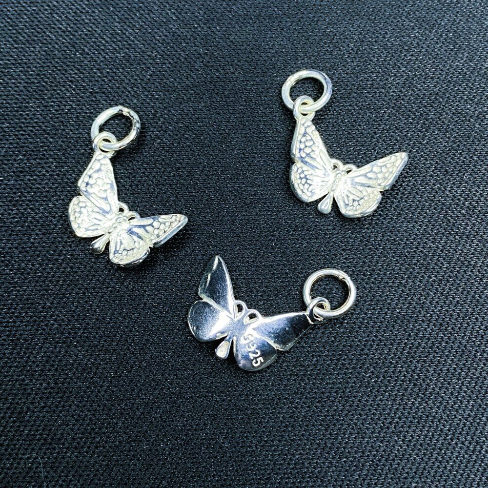 Sterling Silver Butterfly Charm